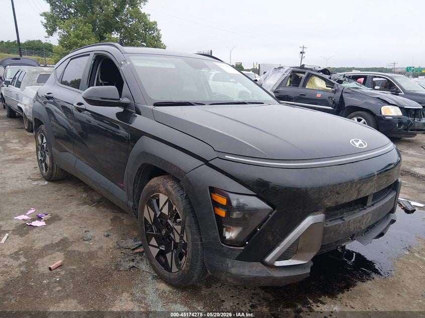 2024 Hyundai Kona VIN KM8HB3AB5RU082744 IAAI salvage auction — REAR END, Clear (Oklahoma), sold $4,750 on 2026-07-08 (photo 1)
