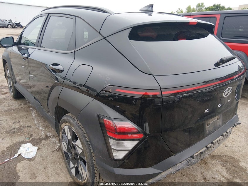 2024 Hyundai Kona VIN KM8HB3AB5RU082744 IAAI salvage auction — REAR END, Clear (Oklahoma), sold $4,750 on 2026-07-08 (photo 3)