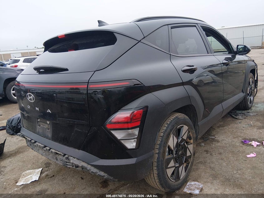 2024 Hyundai Kona VIN KM8HB3AB5RU082744 IAAI salvage auction — REAR END, Clear (Oklahoma), sold $4,750 on 2026-07-08 (photo 4)