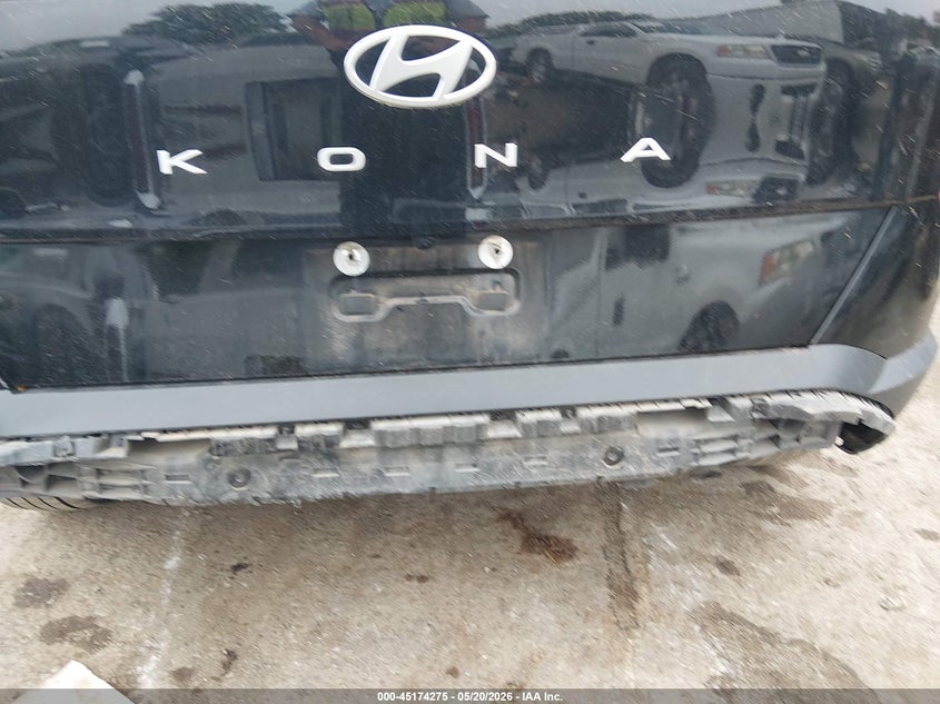 2024 Hyundai Kona VIN KM8HB3AB5RU082744 IAAI salvage auction — REAR END, Clear (Oklahoma), sold $4,750 on 2026-07-08 (photo 6)