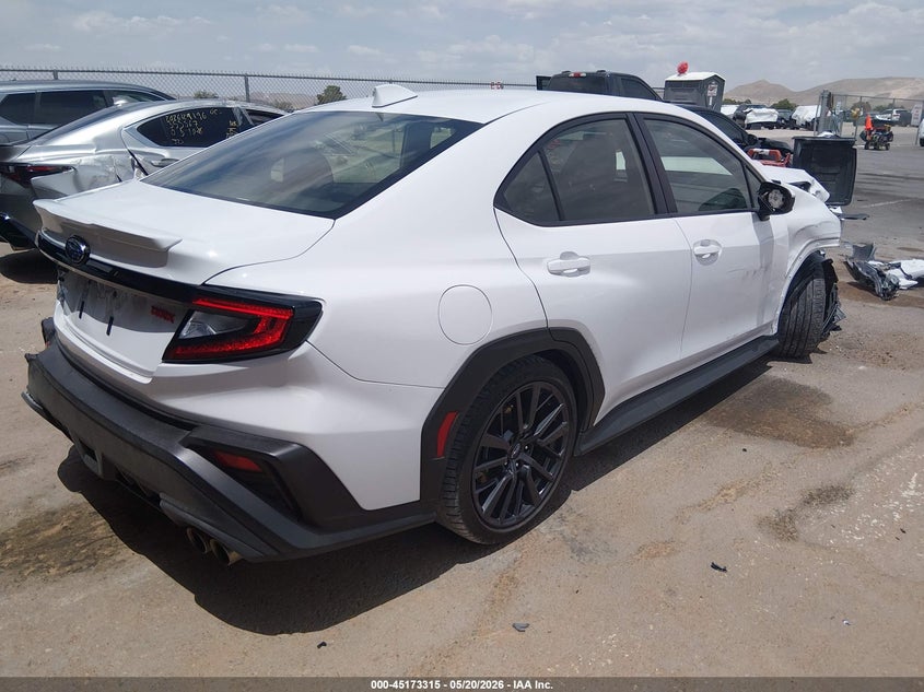 2025 Subaru Wrx VIN JF1VBAH62S9806800 IAAI salvage auction — FRONT END, Salvage (Texas), sold $25 on 2026-07-29 (photo 4)