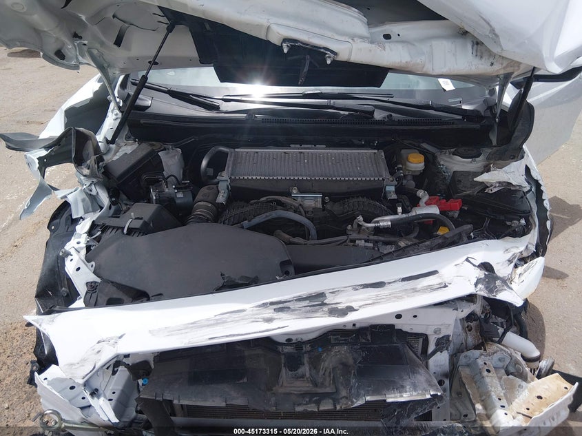 2025 Subaru Wrx VIN JF1VBAH62S9806800 IAAI salvage auction — FRONT END, Salvage (Texas), sold $25 on 2026-07-29 (photo 6)