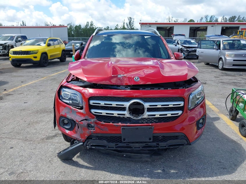 2020 Mercedes-benz Glb VIN W1N4M4GB0LW033143 IAAI salvage auction — FRONT END, Rebuildable (Florida), sold $5,550 on 2026-07-13 (photo 6)