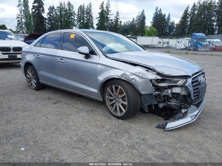 2016 Audi A3 VIN WAUE8GFF7G1028723 IAAI salvage auction — RIGHT FRONT, Salvage (Texas), sold $675 on 2026-07-29 (photo 1)