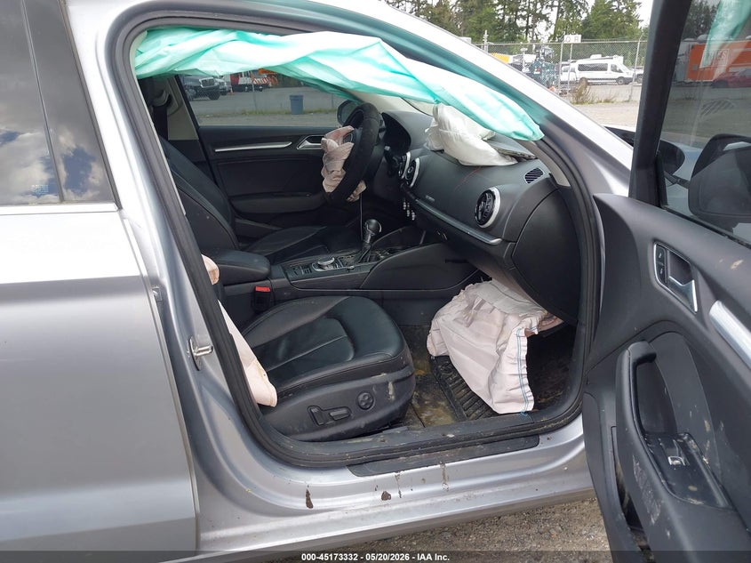 2016 Audi A3 VIN WAUE8GFF7G1028723 IAAI salvage auction — RIGHT FRONT, Salvage (Texas), sold $675 on 2026-07-29 (photo 5)