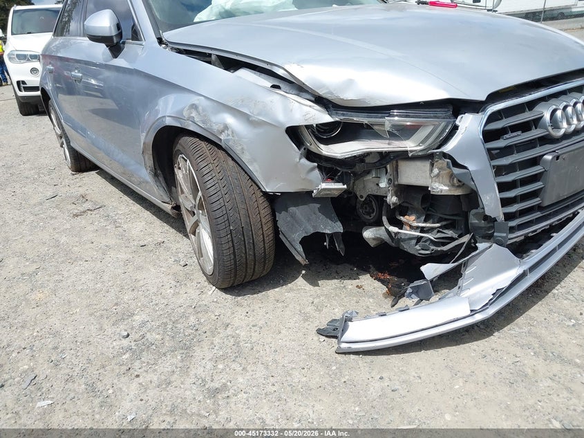 2016 Audi A3 VIN WAUE8GFF7G1028723 IAAI salvage auction — RIGHT FRONT, Salvage (Texas), sold $675 on 2026-07-29 (photo 6)