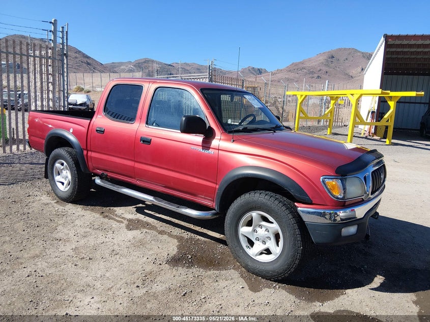 2001 Toyota Tacoma VIN 5TEHN72N41Z859955 IAAI salvage auction — FRONT END, Salvage (Nevada), sold $3,900 on 2026-07-31 (photo 1)