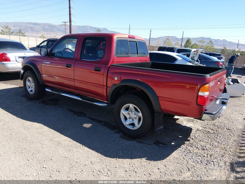 2001 Toyota Tacoma VIN 5TEHN72N41Z859955 IAAI salvage auction — FRONT END, Salvage (Nevada), sold $3,900 on 2026-07-31 (photo 3)