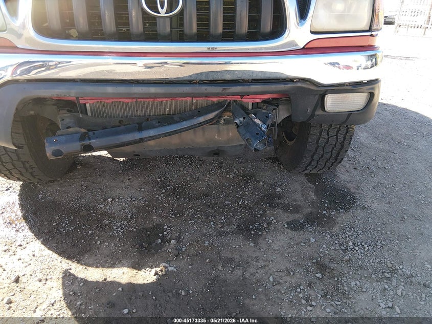 2001 Toyota Tacoma VIN 5TEHN72N41Z859955 IAAI salvage auction — FRONT END, Salvage (Nevada), sold $3,900 on 2026-07-31 (photo 6)