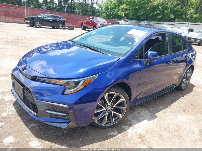 2022 Toyota Corolla VIN 5YFS4MCE5NP138383 IAAI salvage auction — RIGHT SIDE, Original (Texas), sold $5,600 on 2026-07-30 (photo 2)