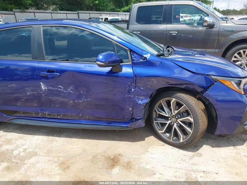 2022 Toyota Corolla VIN 5YFS4MCE5NP138383 IAAI salvage auction — RIGHT SIDE, Original (Texas), sold $5,600 on 2026-07-30 (photo 6)