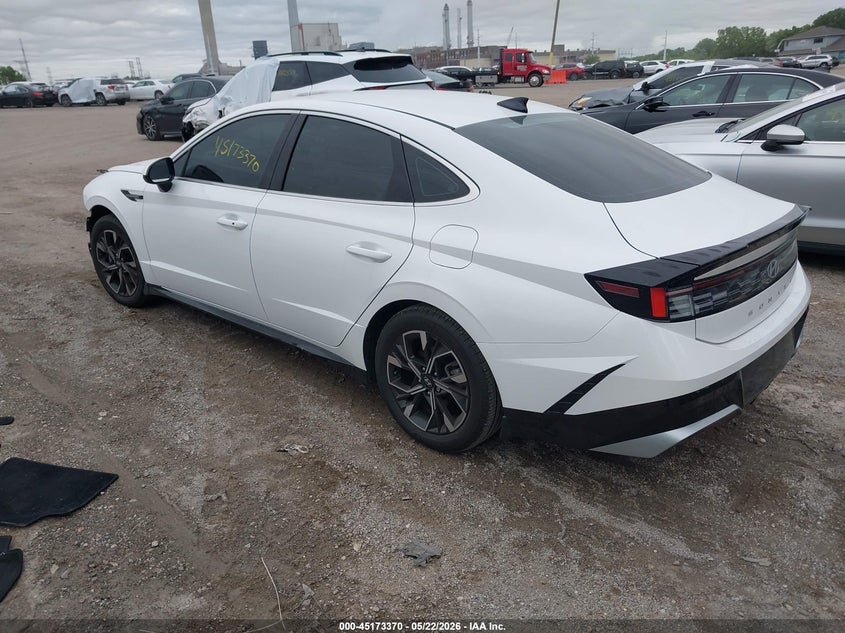 2024 Hyundai Sonata VIN KMHL64JA6RA401775 IAAI salvage auction — FRONT END, Salvage (Indiana), sold $7,200 on 2026-07-15 (photo 3)