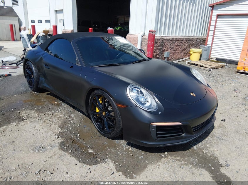 2017 Porsche 911 VIN WP0CB2A99HS155193 — IAAI salvage auction photo