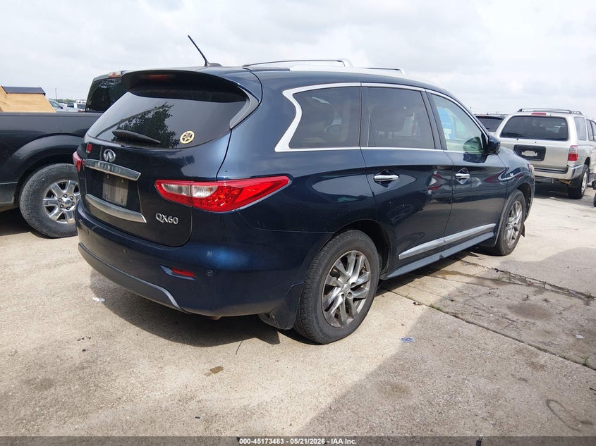 2015 Infiniti Qx60 VIN 5N1AL0MM3FC513514 IAAI salvage auction — NORMAL WEAR, Wait Title, sold $825 on 2026-08-24 (photo 4)