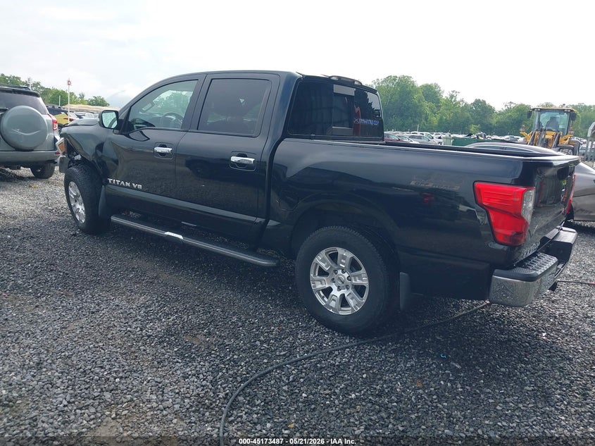 2018 Nissan TITAN VIN 1N6AA1EJ6JN508385 IAAI salvage auction — LEFT FRONT, Salvage (Georgia), sold $7,825 on 2026-07-31 (photo 3)