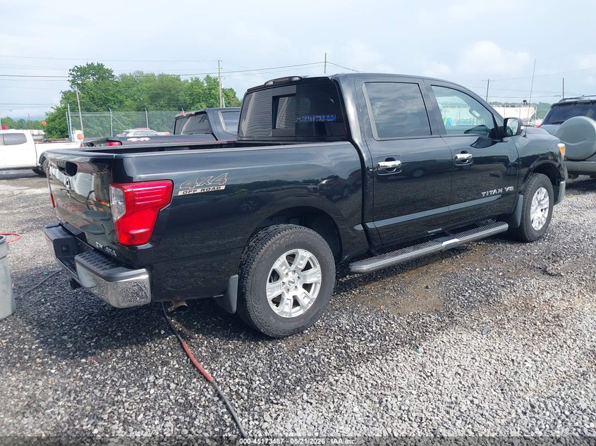 2018 Nissan TITAN VIN 1N6AA1EJ6JN508385 IAAI salvage auction — LEFT FRONT, Salvage (Georgia), sold $7,825 on 2026-07-31 (photo 4)