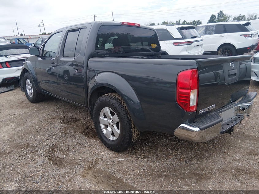 2013 Nissan Navara (frontier) VIN 1N6AD0ER4DN759627 IAAI salvage auction — REAR END, Salvage (Texas), sold $2,050 on 2026-07-09 (photo 3)