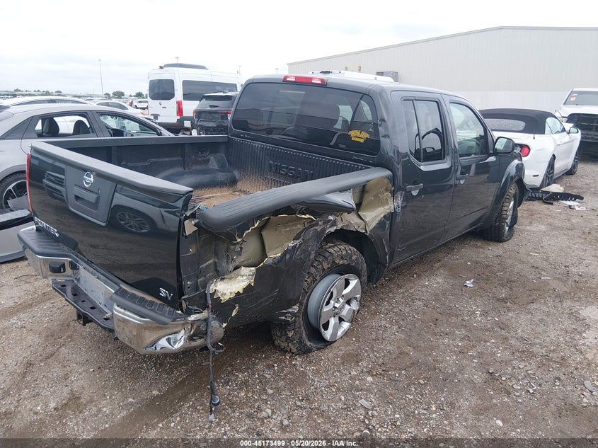 2013 Nissan Navara (frontier) VIN 1N6AD0ER4DN759627 IAAI salvage auction — REAR END, Salvage (Texas), sold $2,050 on 2026-07-09 (photo 4)