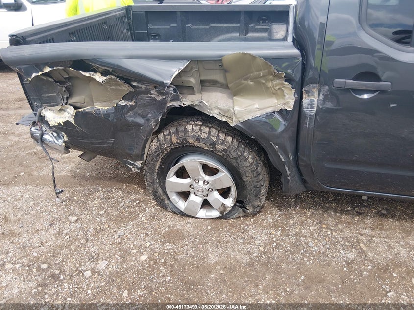 2013 Nissan Navara (frontier) VIN 1N6AD0ER4DN759627 IAAI salvage auction — REAR END, Salvage (Texas), sold $2,050 on 2026-07-09 (photo 6)