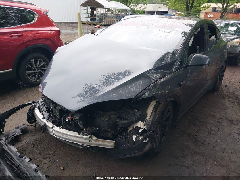 2023 Tesla Model x VIN 7SAXCDE51PF383334 IAAI salvage auction — FRONT END, Salvage (Virginia), sold $12,500 on 2026-08-20 (photo 2)