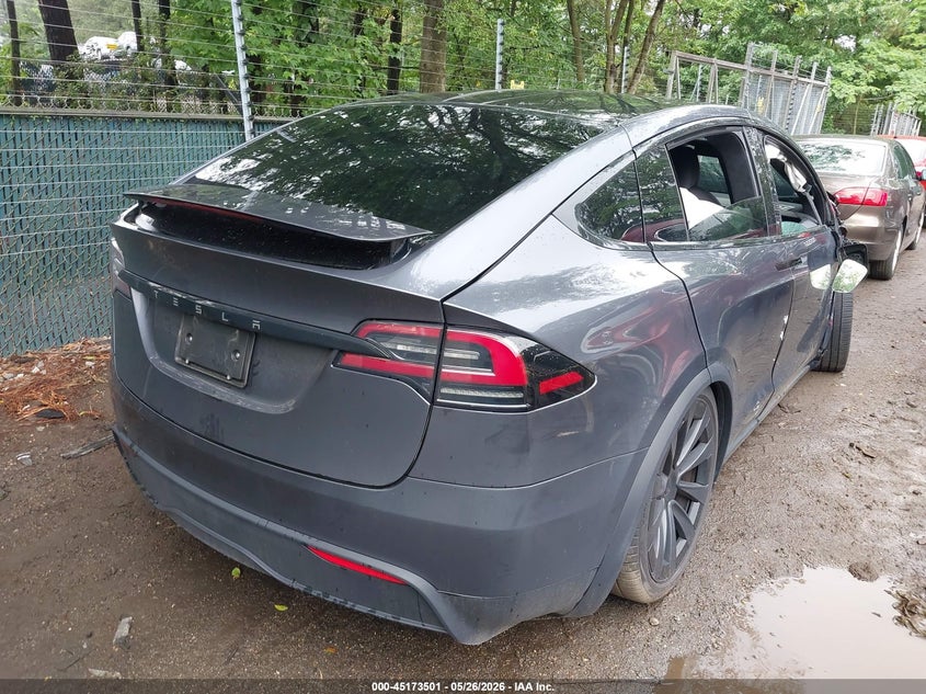 2023 Tesla Model x VIN 7SAXCDE51PF383334 IAAI salvage auction — FRONT END, Salvage (Virginia), sold $12,500 on 2026-08-20 (photo 4)