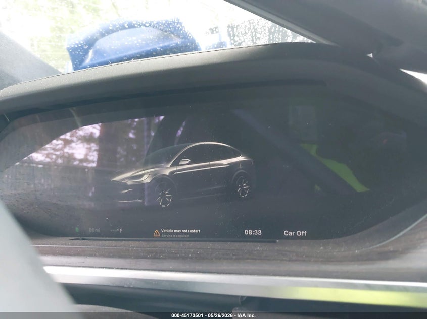 2023 Tesla Model x VIN 7SAXCDE51PF383334 IAAI salvage auction — FRONT END, Salvage (Virginia), sold $12,500 on 2026-08-20 (photo 7)