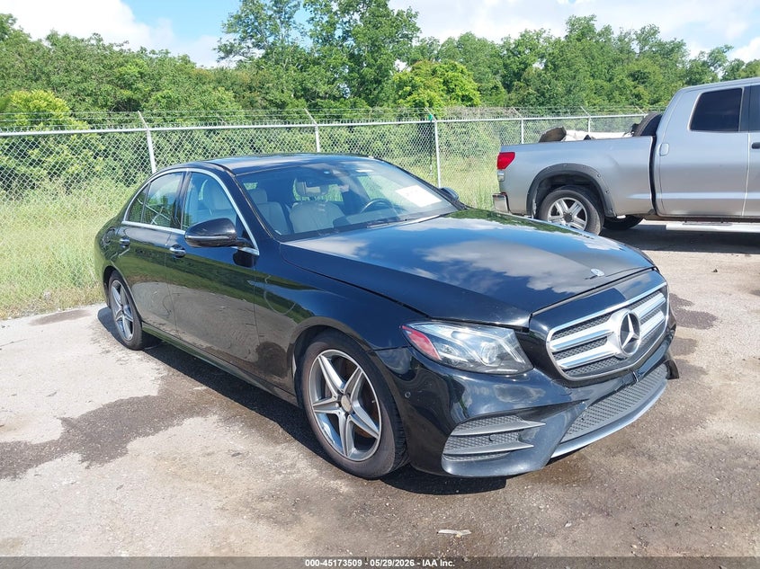 2017 Mercedes-benz E-klasse VIN WDDZF4JB0HA056447 IAAI salvage auction — WATER/FLOOD, Salvage Title, sold $4,400 on 2026-07-07 (photo 1)