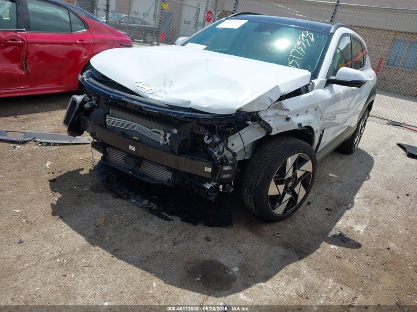 2025 Hyundai Kona VIN KM8HECA34SU209067 IAAI salvage auction — FRONT END, Salvage (Wisconsin), sold $4,125 on 2026-07-21 (photo 2)