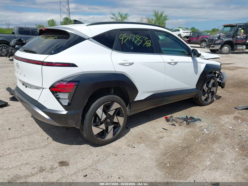 2025 Hyundai Kona VIN KM8HECA34SU209067 IAAI salvage auction — FRONT END, Salvage (Wisconsin), sold $4,125 on 2026-07-21 (photo 4)