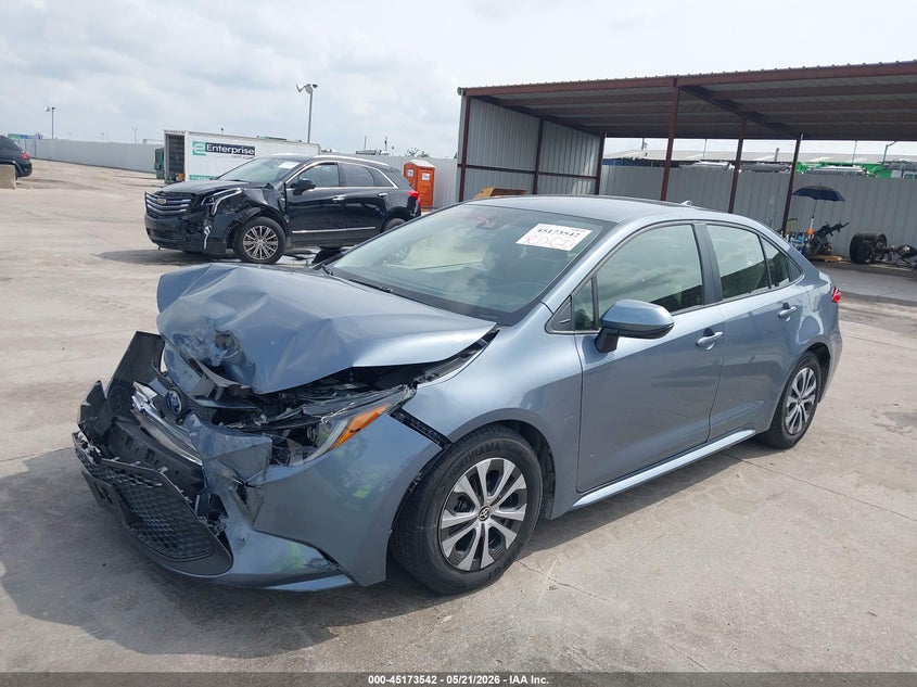 2022 Toyota Corolla VIN JTDEAMDE9NJ059288 IAAI salvage auction — FRONT END, Original (Texas), sold $4,400 on 2026-07-29 (photo 2)