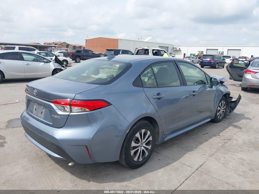2022 Toyota Corolla VIN JTDEAMDE9NJ059288 IAAI salvage auction — FRONT END, Original (Texas), sold $4,400 on 2026-07-29 (photo 4)