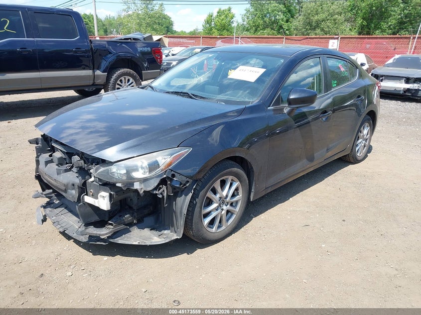 2016 Mazda 3 VIN JM1BM1V71G1308341 IAAI salvage auction — FRONT END, Salvage (Idaho), sold $50 on 2026-07-22 (photo 2)