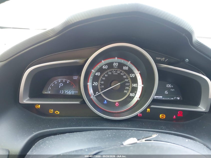 2016 Mazda 3 VIN JM1BM1V71G1308341 IAAI salvage auction — FRONT END, Salvage (Idaho), sold $50 on 2026-07-22 (photo 7)