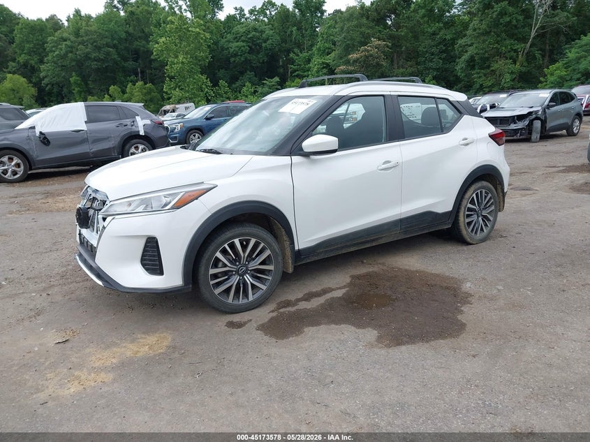 2022 Nissan Kicks VIN 3N1CP5CV7NL486770 IAAI salvage auction — RIGHT FRONT, Salvage Title, sold $1,625 on 2026-07-22 (photo 2)