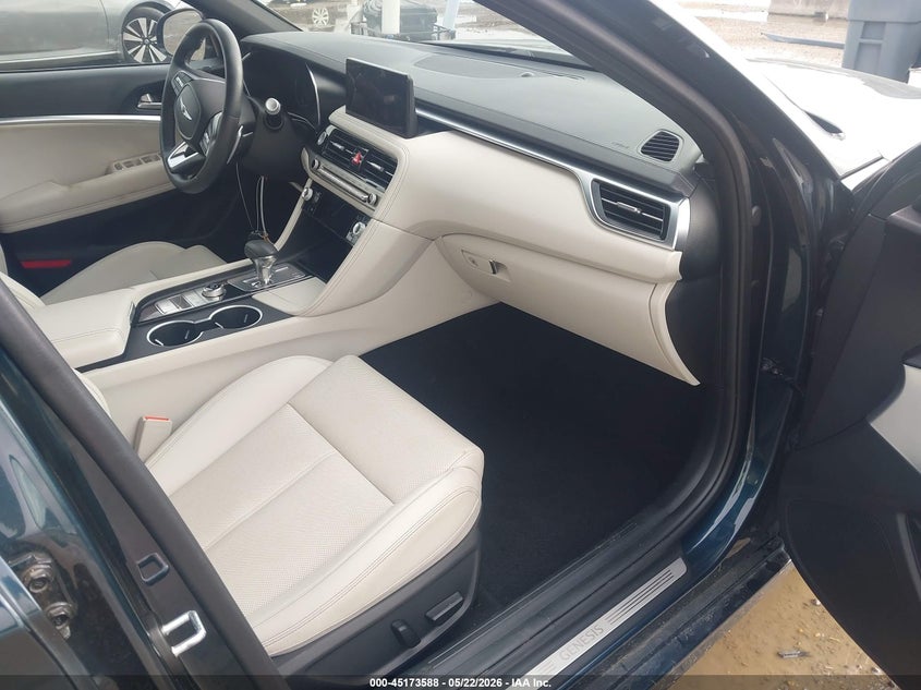 2025 Genesis G70 VIN KMTG34SC4SU151960 IAAI salvage auction — HAIL, Original (Texas), sold $75 on 2026-07-22 (photo 5)