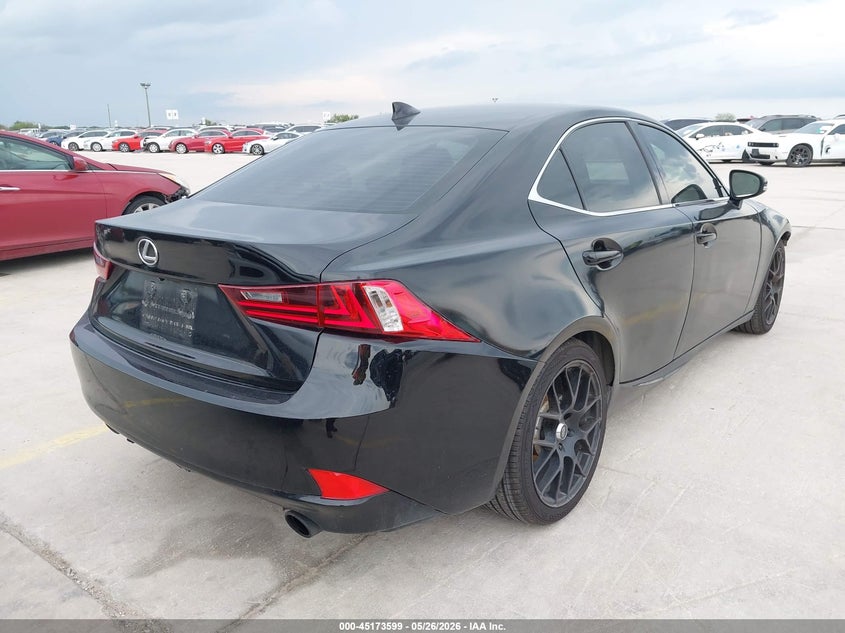 2015 Lexus Is VIN JTHBF1D28F5071112 IAAI salvage auction — LEFT FRONT, Original (Texas), sold $5,975 on 2026-07-06 (photo 4)