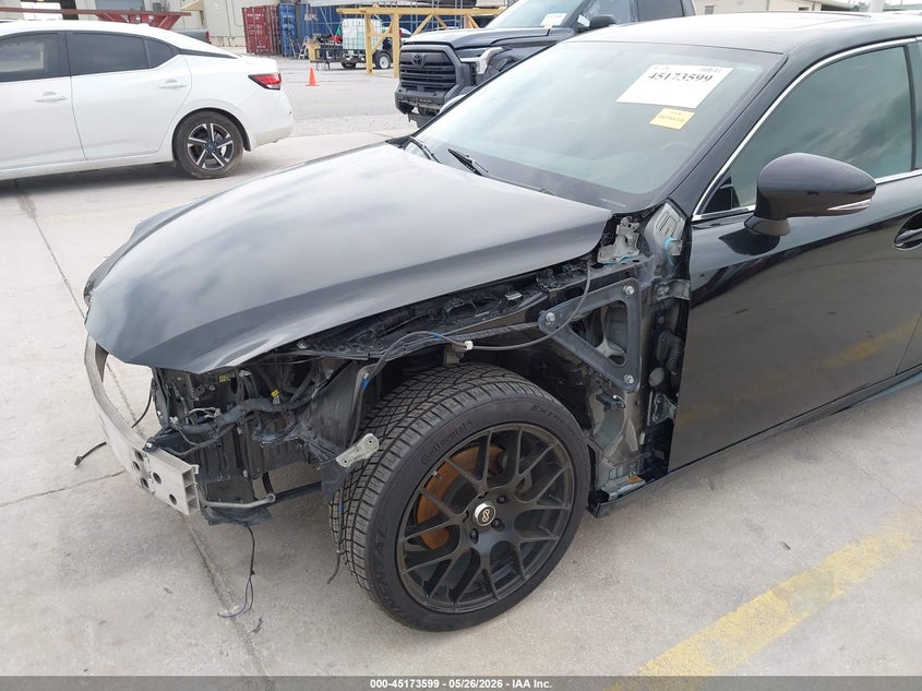 2015 Lexus Is VIN JTHBF1D28F5071112 IAAI salvage auction — LEFT FRONT, Original (Texas), sold $5,975 on 2026-07-06 (photo 6)