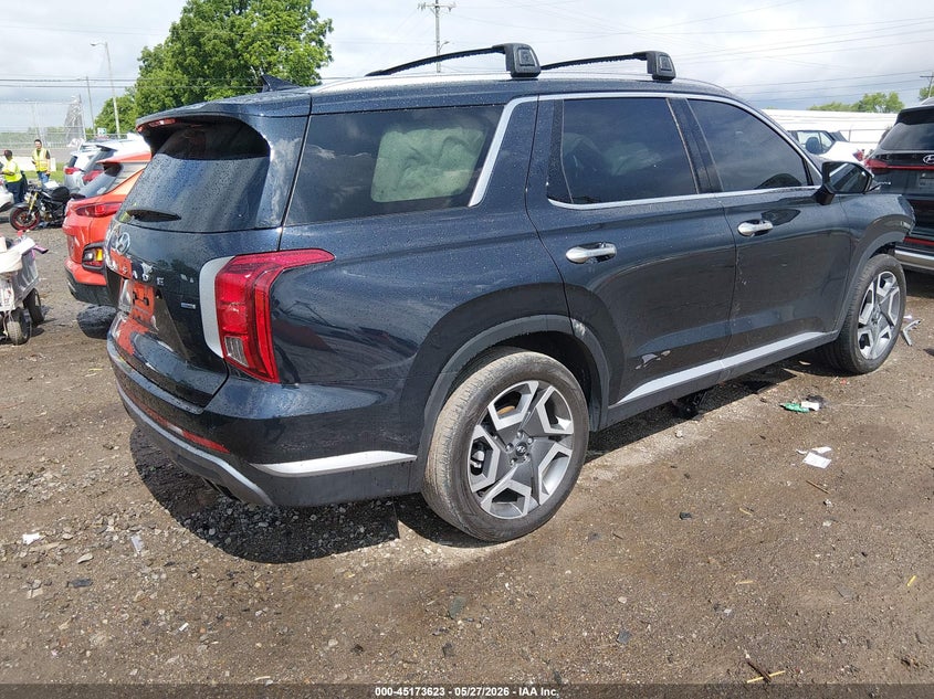 2024 Hyundai Palisade VIN KM8R4DGE4RU803058 IAAI salvage auction — FRONT END, Salvage Title, sold $3,950 on 2026-07-09 (photo 4)