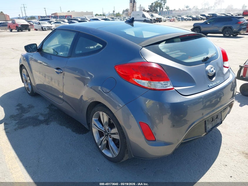 2012 Hyundai Veloster VIN KMHTC6AD2CU060718 IAAI salvage auction — LEFT SIDE, Salvage (California), sold $1,275 on 2026-07-15 (photo 3)