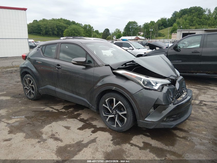 2018 Toyota C-hr VIN NMTKHMBX1JR023190 IAAI salvage auction — FRONT END, Salvage (West Virginia), sold $4,300 on 2026-07-23 (photo 1)