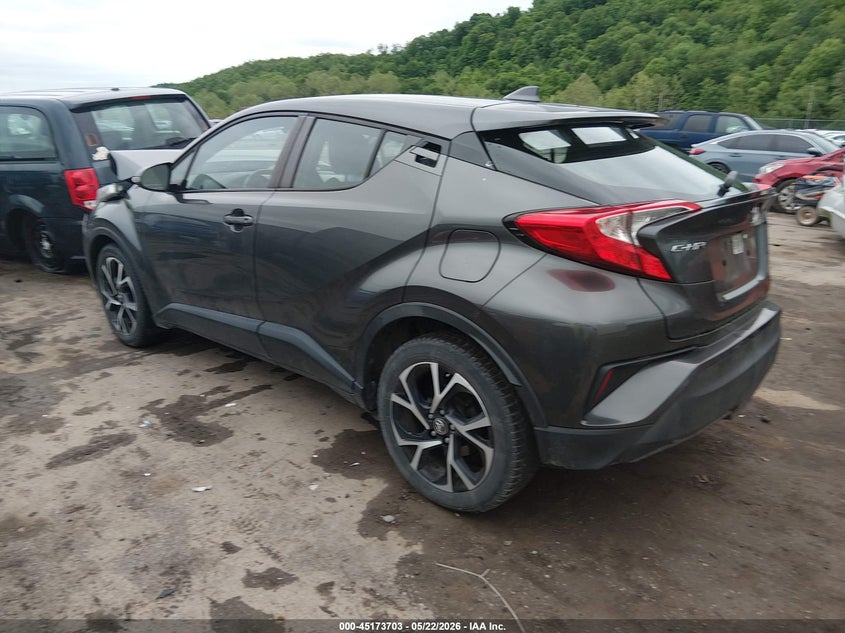 2018 Toyota C-hr VIN NMTKHMBX1JR023190 IAAI salvage auction — FRONT END, Salvage (West Virginia), sold $4,300 on 2026-07-23 (photo 3)
