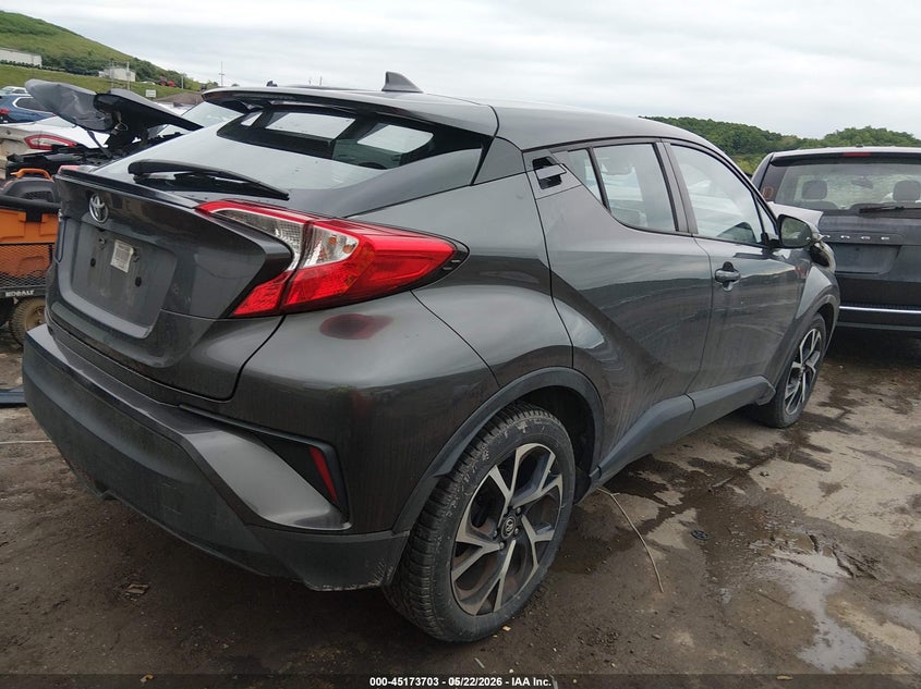 2018 Toyota C-hr VIN NMTKHMBX1JR023190 IAAI salvage auction — FRONT END, Salvage (West Virginia), sold $4,300 on 2026-07-23 (photo 4)
