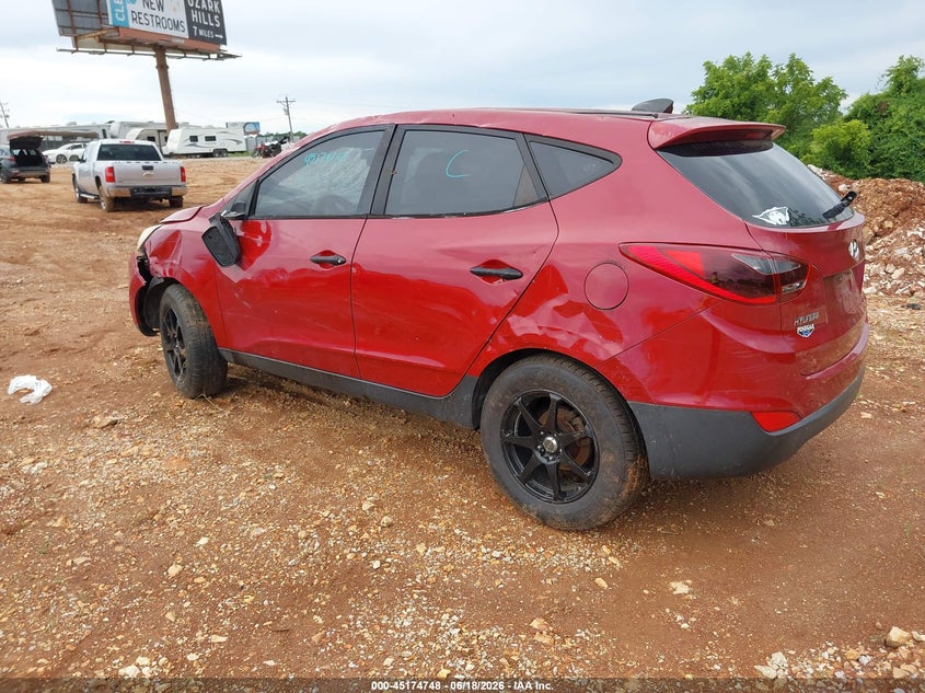 2011 Hyundai Tucson VIN KM8JT3AB5BU121899 IAAI salvage auction — ALL OVER, Clear (Missouri), sold $25 on 2026-07-27 (photo 3)