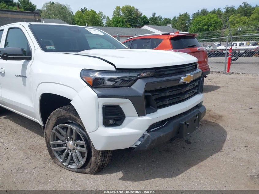 2026 Chevrolet Colorado VIN 1GCPTCEK1T1126416 IAAI salvage auction — FRONT END, Salvage (Massachusetts), sold $8,700 on 2026-07-31 (photo 6)