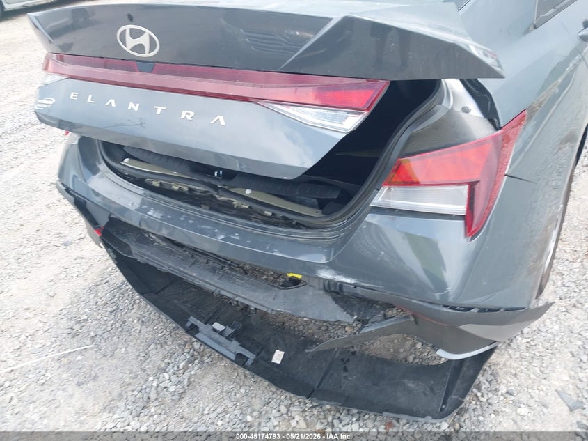 2026 Hyundai Elantra VIN KMHLL4DG6TU189572 IAAI salvage auction — REAR END, Salvage (North Carolina), sold $7,700 on 2026-07-31 (photo 6)