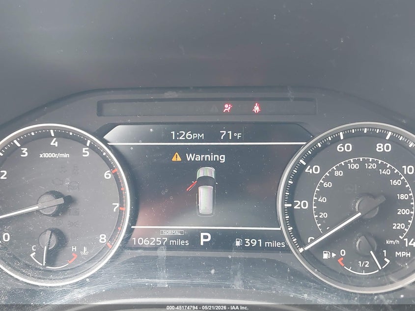 2022 Mitsubishi Outlander VIN JA4J4TA80NZ028277 IAAI salvage auction — RIGHT FRONT, Salvage (Idaho), sold $7,800 on 2026-07-17 (photo 7)