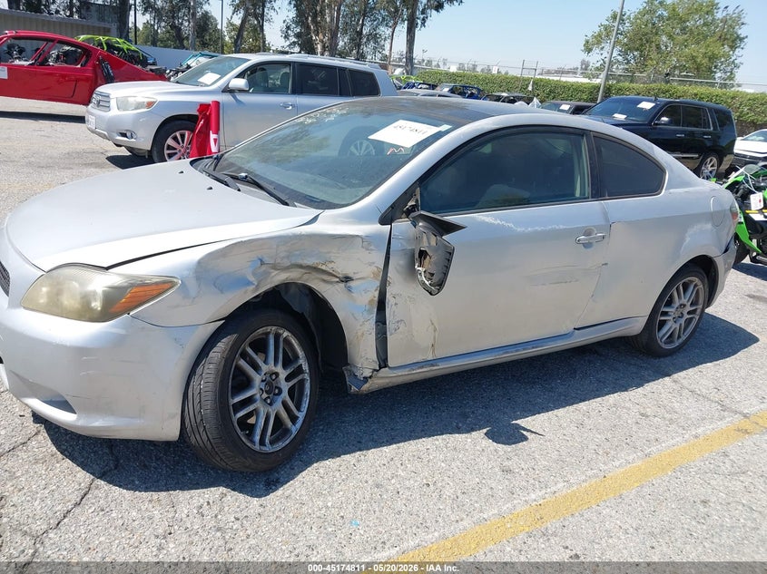 2008 Scion Tc VIN JTKDE167580232207 IAAI salvage auction — LEFT SIDE, Salvage (California), sold $425 on 2026-07-21 (photo 6)
