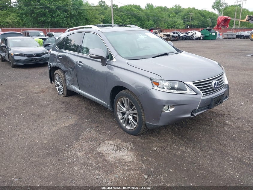 2013 Lexus Rx VIN JTJBC1BA5D2065722 IAAI salvage auction — RIGHT SIDE, Salvage (Idaho), sold $5,550 on 2026-07-22 (photo 1)