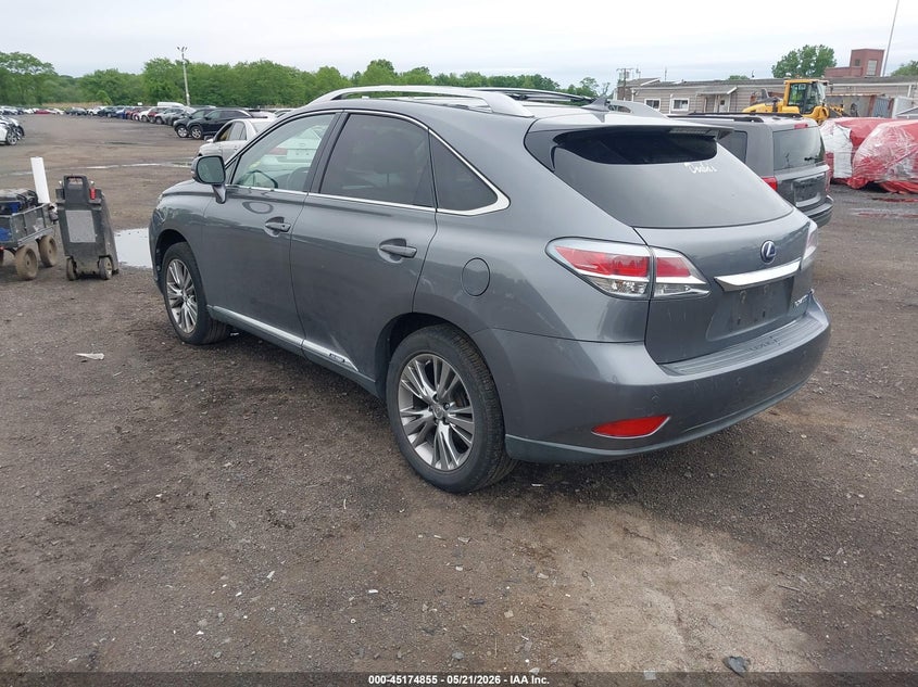 2013 Lexus Rx VIN JTJBC1BA5D2065722 IAAI salvage auction — RIGHT SIDE, Salvage (Idaho), sold $5,550 on 2026-07-22 (photo 3)