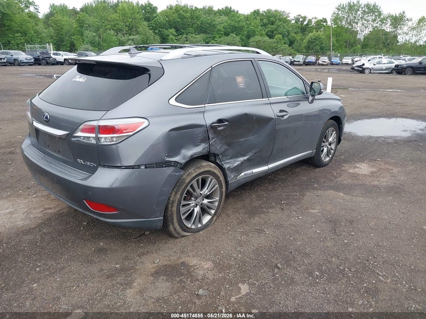 2013 Lexus Rx VIN JTJBC1BA5D2065722 IAAI salvage auction — RIGHT SIDE, Salvage (Idaho), sold $5,550 on 2026-07-22 (photo 4)